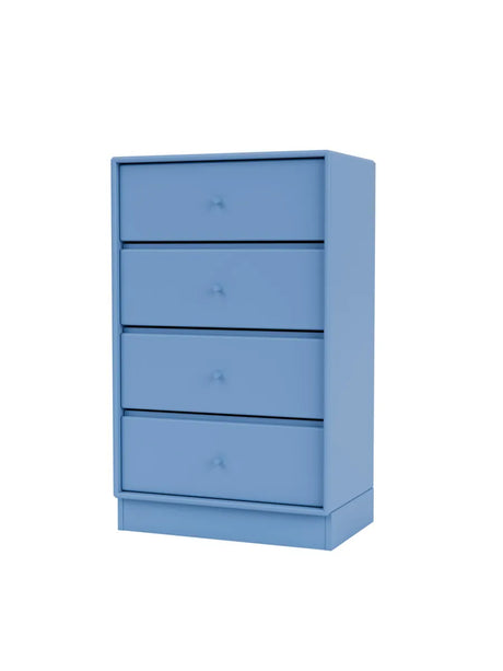1143 skuffemodul inkl sokkel fra Montana - Azure / Sokkel 7 cm / 30 cm - Jacobsen Plus