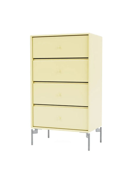 1143 skuffemodul inkl. ben fra Montana - Camomile / Krom / 38 cm - Jacobsen Plus