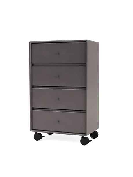 1143 skuffemodul inkl. hjul fra Montana - Coffee / 38 cm - Jacobsen Plus