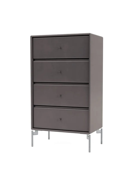 1143 skuffemodul inkl. ben fra Montana - Coffee / Krom / 30 cm - Jacobsen Plus