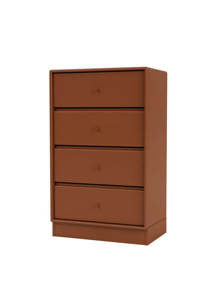 1143 skuffemodul inkl sokkel fra Montana - Hazelnut / Sokkel 7 cm / 38 cm - Jacobsen Plus