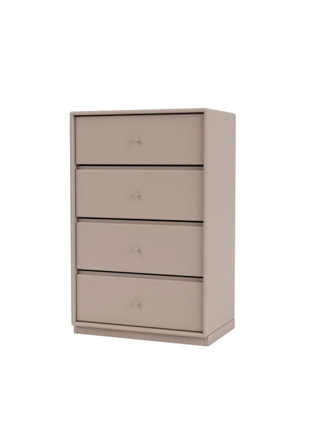 1143 skuffemodul inkl sokkel fra Montana - Mushroom / Sokkel 3 cm / 38 cm - Jacobsen Plus