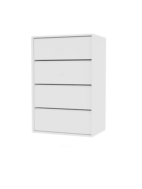 1143 skuffemodul inkl. ophæng fra Montana - New white / 30 cm - Jacobsen Plus