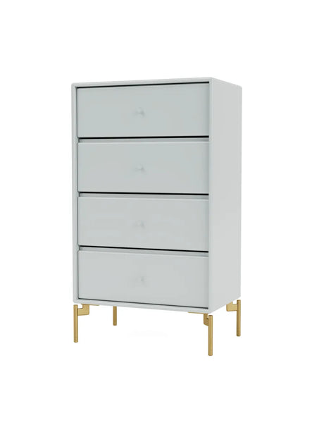 1143 skuffemodul inkl. ben fra Montana - Oyster / Messing / 38 cm - Jacobsen Plus