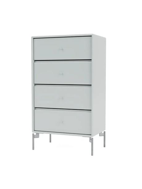 1143 skuffemodul inkl. ben fra Montana - Oyster / Krom / 38 cm - Jacobsen Plus