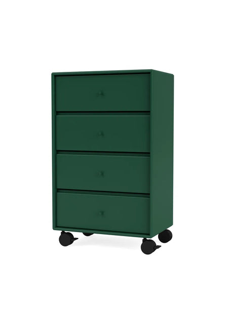 1143 skuffemodul inkl. hjul fra Montana - Pine / 38 cm - Jacobsen Plus