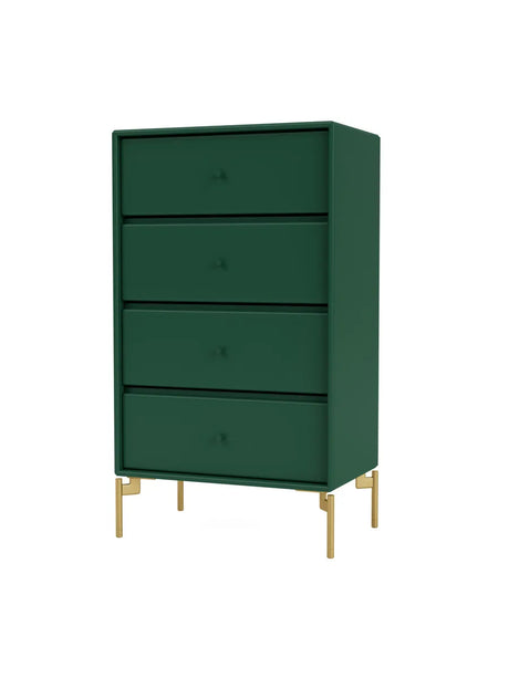 1143 skuffemodul inkl. ben fra Montana - Pine / Messing / 38 cm - Jacobsen Plus