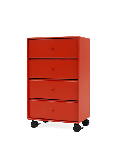 1143 skuffemodul inkl. hjul fra Montana - Rosehip / 38 cm - Jacobsen Plus