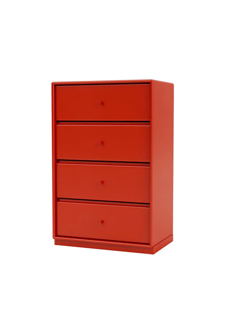 1143 skuffemodul inkl sokkel fra Montana - Rosehip / Sokkel 3 cm / 30 cm - Jacobsen Plus