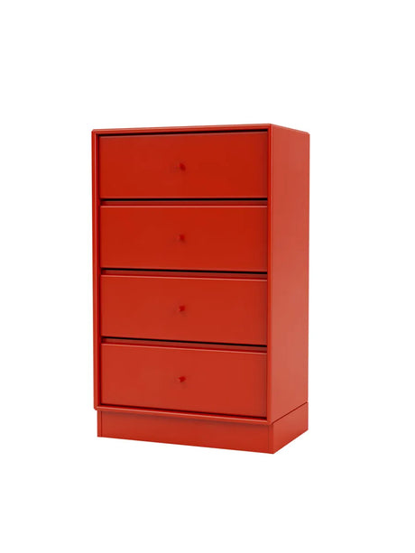 1143 skuffemodul inkl sokkel fra Montana - Rosehip / Sokkel 7 cm / 38 cm - Jacobsen Plus