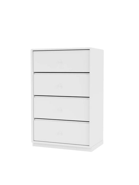 1143 skuffemodul inkl sokkel fra Montana - Snow / Sokkel 3 cm / 30 cm - Jacobsen Plus