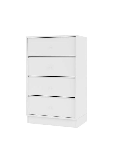 1143 skuffemodul inkl sokkel fra Montana - Snow / Sokkel 7 cm / 30 cm - Jacobsen Plus