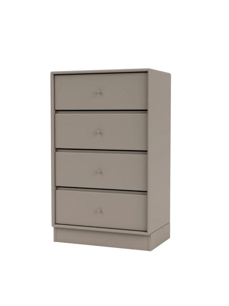 1143 skuffemodul inkl sokkel fra Montana - Truffle / Sokkel 7 cm / 30 cm - Jacobsen Plus