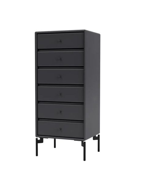 1362 Skuffemodul inkl. ben fra Montana - Anthracite / Black - Jacobsen Plus