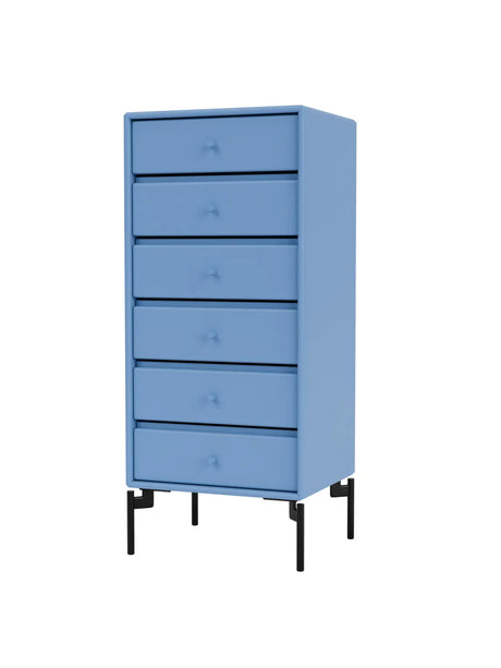 1362 Skuffemodul inkl. ben fra Montana - Azure / Black - Jacobsen Plus
