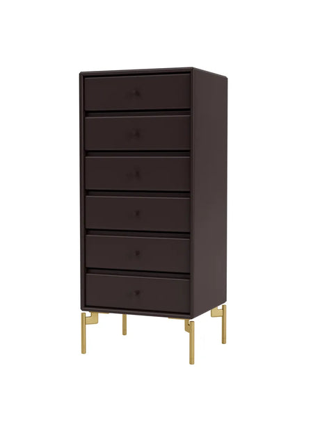 1362 Skuffemodul inkl. ben fra Montana - Balsamic / Messing - Jacobsen Plus