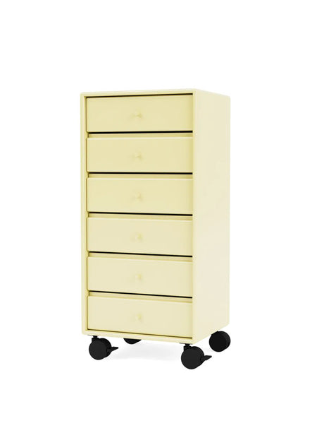 1362 Skuffemodul inkl. hjul fra Montana - Camomile - Jacobsen Plus