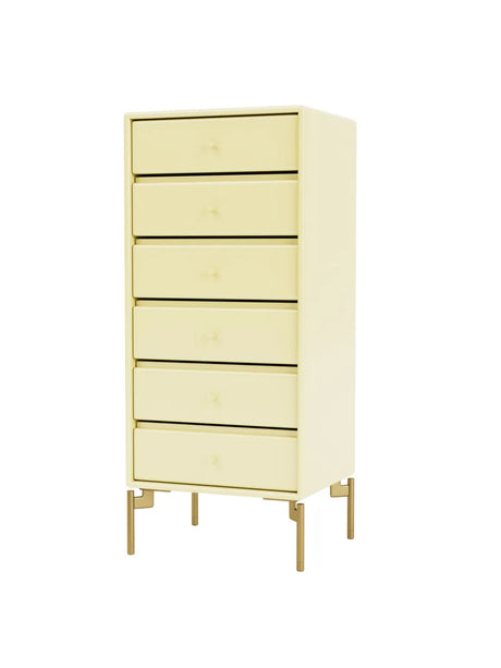 1362 Skuffemodul inkl. ben fra Montana - Camomile / Messing - Jacobsen Plus