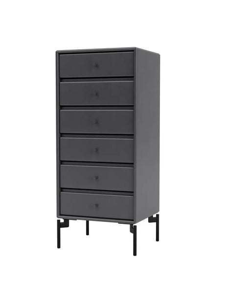 1362 Skuffemodul inkl. ben fra Montana - Coal / Black - Jacobsen Plus