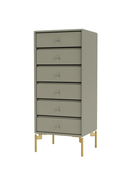 1362 Skuffemodul inkl. ben fra Montana - Fennel / Messing - Jacobsen Plus