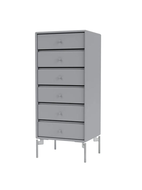 1362 Skuffemodul inkl. ben fra Montana - Graphic / Krom - Jacobsen Plus