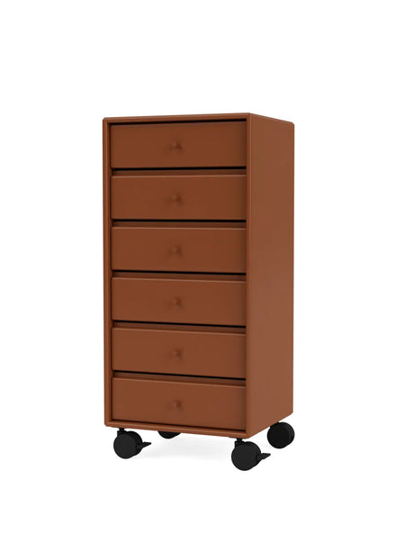 1362 Skuffemodul inkl. hjul fra Montana - Hazelnut - Jacobsen Plus