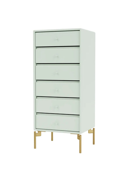 1362 Skuffemodul inkl. ben fra Montana - Mist / Messing - Jacobsen Plus