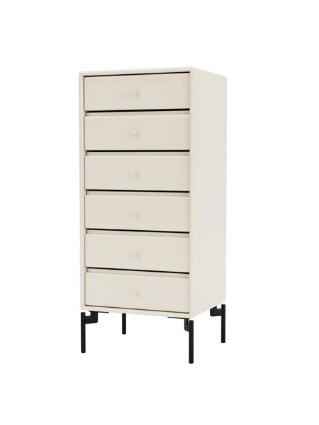 1362 Skuffemodul inkl. ben fra Montana - Oat / Black - Jacobsen Plus