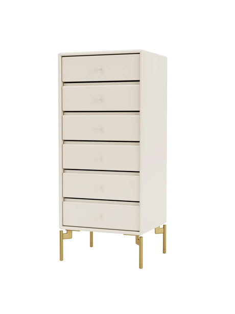 1362 Skuffemodul inkl. ben fra Montana - Oat / Messing - Jacobsen Plus