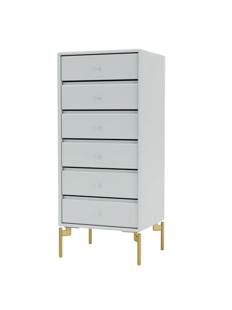 1362 Skuffemodul inkl. ben fra Montana - Oyster / Messing - Jacobsen Plus