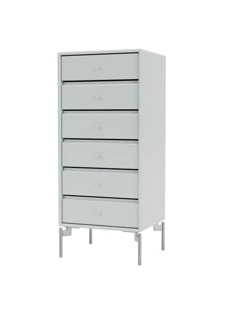 1362 Skuffemodul inkl. ben fra Montana - Oyster / Krom - Jacobsen Plus