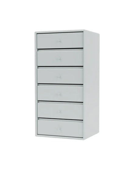 1362 Skuffemodul inkl. ophæng fra Montana - Oyster - Jacobsen Plus