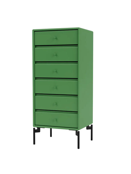 1362 Skuffemodul inkl. ben fra Montana - Parsley / Black - Jacobsen Plus