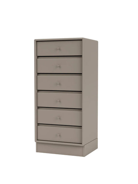 1362 Skuffemodul inkl. sokkel fra Montana - Truffle / Sokkel 7 cm - Jacobsen Plus