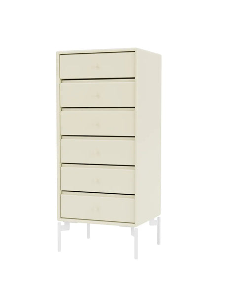 1362 Skuffemodul inkl. ben fra Montana - Vanilla / Snow - Jacobsen Plus