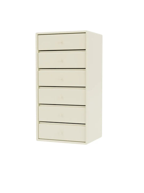 1362 Skuffemodul inkl. ophæng fra Montana - Vanilla - Jacobsen Plus