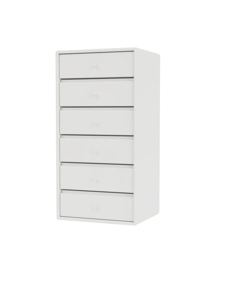 1362 Skuffemodul inkl. ophæng fra Montana - White - Jacobsen Plus