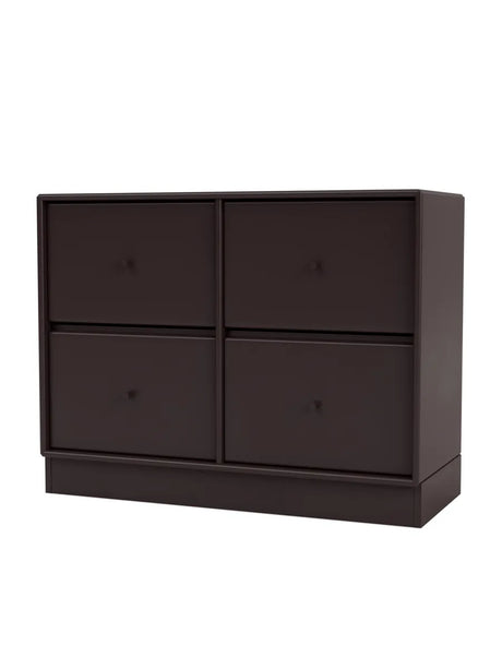 4124 kommode inkl. sokkel fra Montana - Balsamic / Sokkel 7 cm - Jacobsen Plus