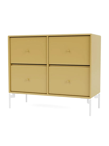 4124 kommode inkl. ben fra Montana - Cumin / Snow - Jacobsen Plus