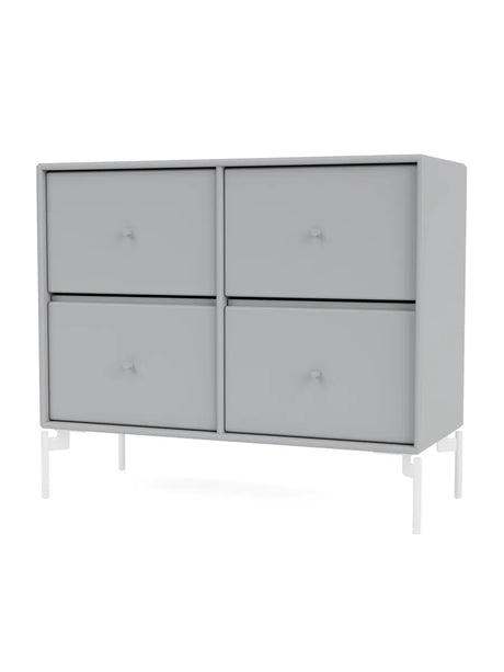 4124 kommode inkl. ben fra Montana - Fjord / Snow - Jacobsen Plus