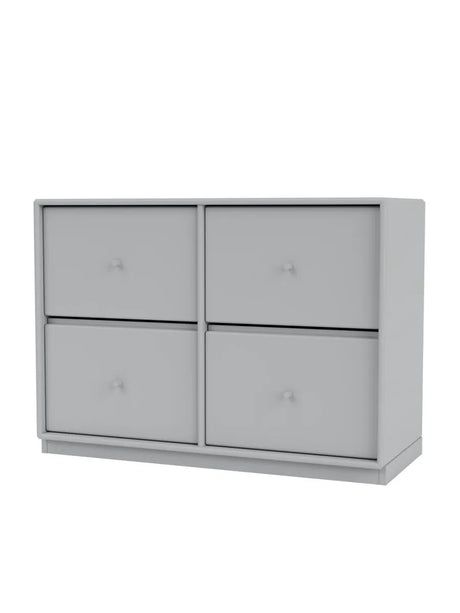 4124 kommode inkl. sokkel fra Montana - Fjord / Sokkel 3 cm - Jacobsen Plus