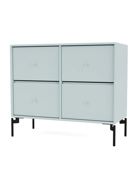 4124 kommode inkl. ben fra Montana - Flint / Black - Jacobsen Plus