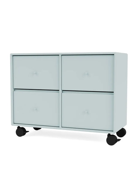 4124 kommode inkl. hjul fra Montana - Flint - Jacobsen Plus