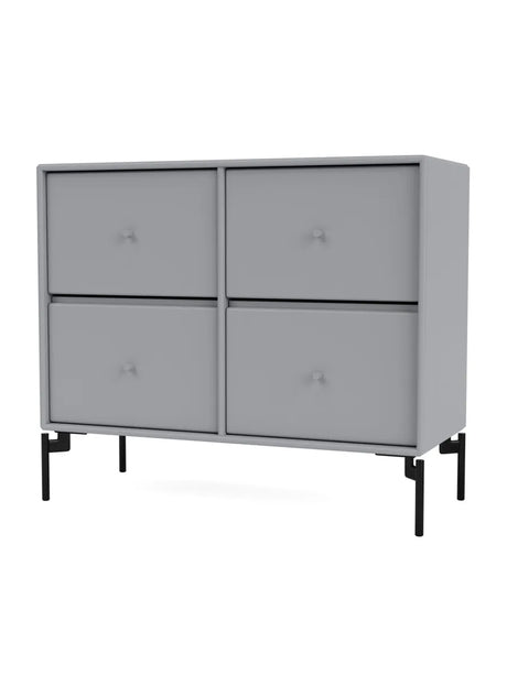 4124 kommode inkl. ben fra Montana - Graphic / Black - Jacobsen Plus