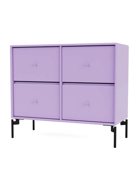 4124 kommode inkl. ben fra Montana - Iris / Black - Jacobsen Plus