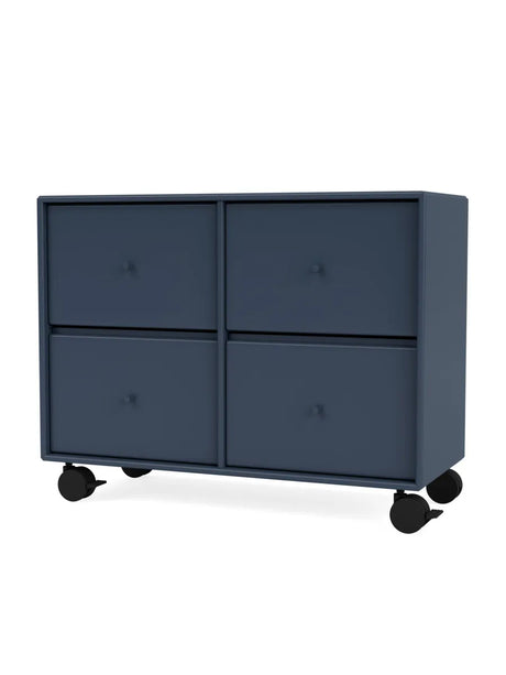 4124 kommode inkl. hjul fra Montana - Juniper - Jacobsen Plus