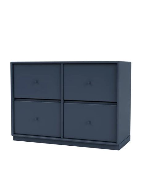 4124 kommode inkl. sokkel fra Montana - Juniper / Sokkel 3 cm - Jacobsen Plus