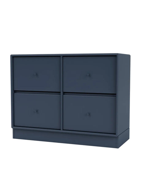 4124 kommode inkl. sokkel fra Montana - Juniper / Sokkel 7 cm - Jacobsen Plus