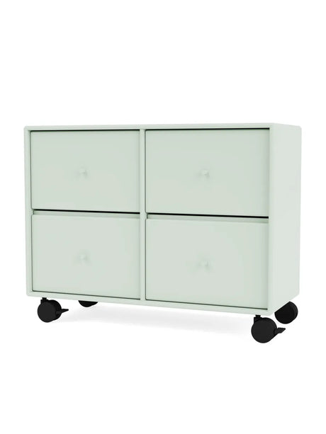 4124 kommode inkl. hjul fra Montana - Mist - Jacobsen Plus