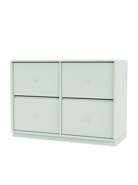 4124 kommode inkl. sokkel fra Montana - Mist / Sokkel 3 cm - Jacobsen Plus